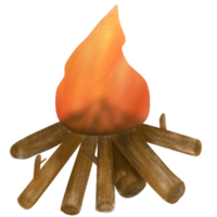 illustration of bonfire png