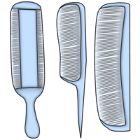 set of comb png