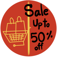 sale 50 percent tag png