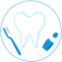 tooth care set icon png