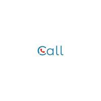 Call Simple Logo Design Vector