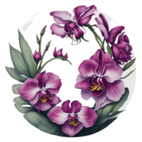 waterverf Bloemen boeket, waterverf boeket bloem, bruiloft bloem, waterverf bloemen ontwerp, botanisch bloem, waterverf decoratie, ai gegenereerd png