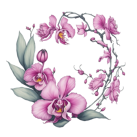 waterverf Bloemen boeket, waterverf boeket bloem, bruiloft bloem, waterverf bloemen ontwerp, botanisch bloem, waterverf decoratie, ai gegenereerd png