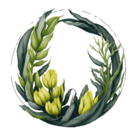 waterverf Bloemen boeket, waterverf boeket bloem, bruiloft bloem, waterverf bloemen ontwerp, botanisch bloem, waterverf decoratie, ai gegenereerd png