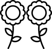 Flower Vector Icon Design