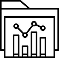 Data analysis Vector Icon Design