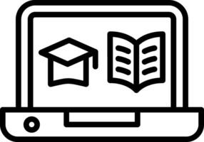 Online course Vector Icon Design