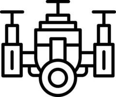 diseño de icono de vector de dron