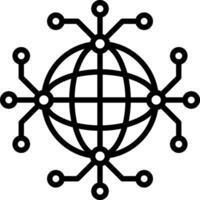 Global connection Vector Icon Design