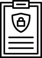 Privacy policy Vector Icon Design