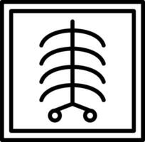 X Ray Vector Icon Design