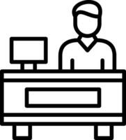 Reception Vector Icon Design