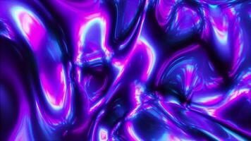 Abstract moving purple colored surface looped background. video