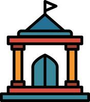 Temple Vector Icon Design