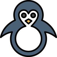 pingüino vector icono diseño