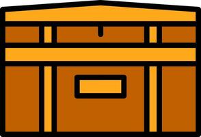 Trunk Vector Icon Design