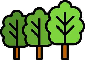 Forest Vector Icon Design