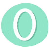 Number 0 in a green circle. png