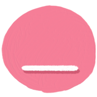 The underscore sign is in a pink circle. png