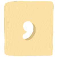The Commas sign is in the yellow square. png