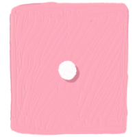 The dot sign is in the pink square. png