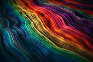 abstract background of rainbow silk photo