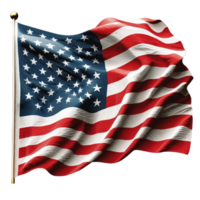 United States Flag ai generative png