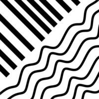 black striped pattern illustration vector