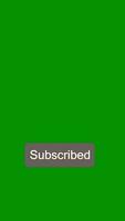 Mouse Clicking a Subscribe Button, Animated Subscribe Button On Green Screen Background YouTube Subscribe, video