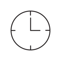 Time clock icon png