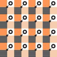 Seamless pattern background  design square, circle, solid line. Vector, graphic vector