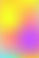 a colorful blurred background with a yellow, blue and purple color vector