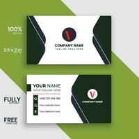 Premium Business card Design vector full editable