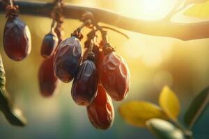Branch dates. Generate Ai photo