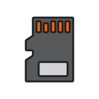 Storage card icon png