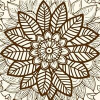 Flower coloring page vector. Flower line art white background, Cute flowers printable coloring page, Vector flower page for coloring, Outline magnolia photo