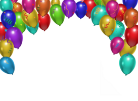 birthday balloons decoration png