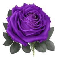 Vibrant Colored Roses AI Generated png