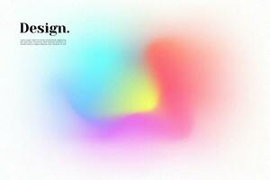 Abstract background in gradient colors. Colorful grain banner vector illustration.