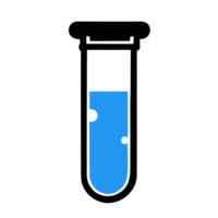 Test tube icon sign symbol design, png