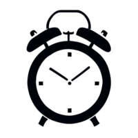 hora y reloj icono, mirar, Temporizador, ai generativo png