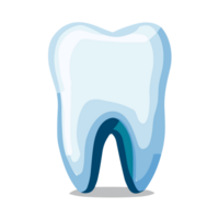 dentes ícone dentista plano sinal, símbolo. ai generativo png