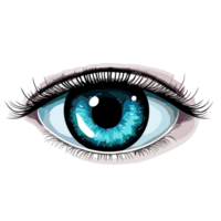 eye icon sign symbol design, AI Generative png