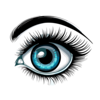 eye icon sign symbol design, AI Generative png