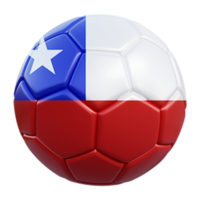 Chile nacional bandera conjunto ilustración o 3d realista Chile ondulación país bandera conjunto icono png