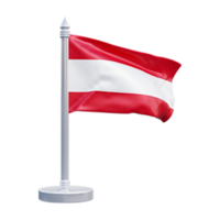 österrike nationell flagga uppsättning illustration eller 3d realistisk österrike vinka Land flagga uppsättning ikon png