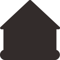 house icon silhouette png
