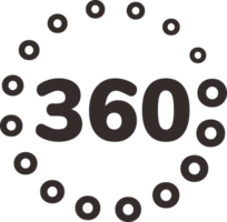 icono de 360 grados png