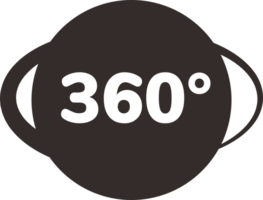 360 grados icono png