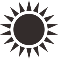 sole luce del sole icona png